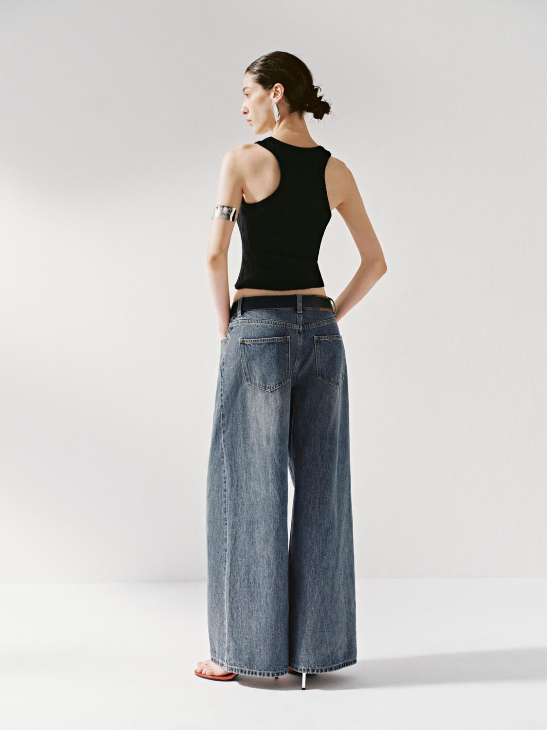 Urban Revivo Denim Jeans-Blue