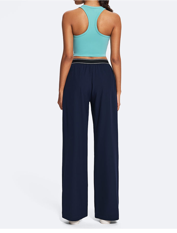 High Waisted Flowy Athletic Pants