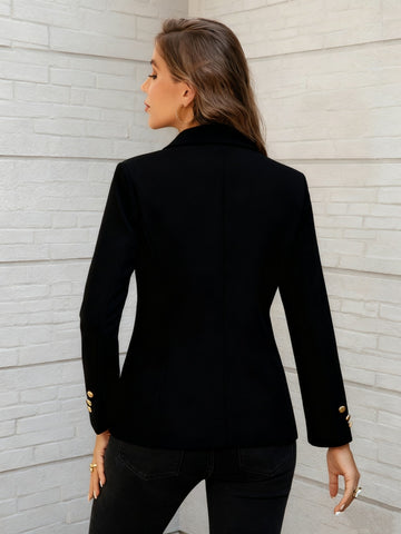 Tailored Slim Fit Single Button Blazer