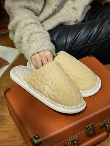 Cozy Soft Knit Indoor Slippers