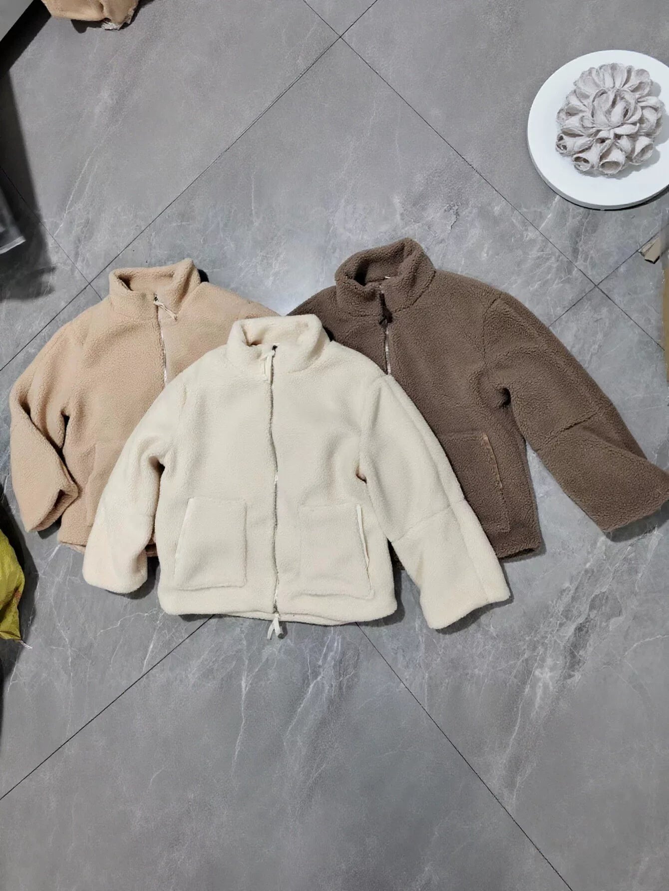 Cozy Fleece Zip Up Jacket