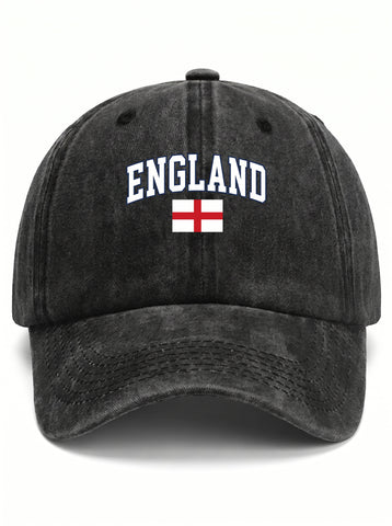 National Team Print Washed Baseball Cap