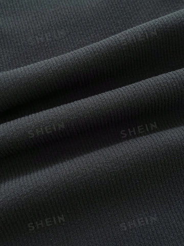 Slim Fit Snap Button T Shirt