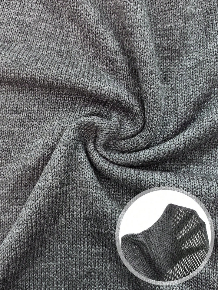 Cozy Side Tie Knit Sweater