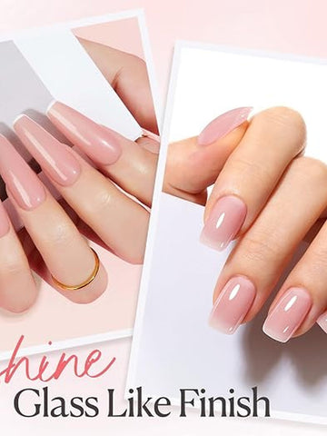 Sheer Pink Self Leveling Builder Gel
