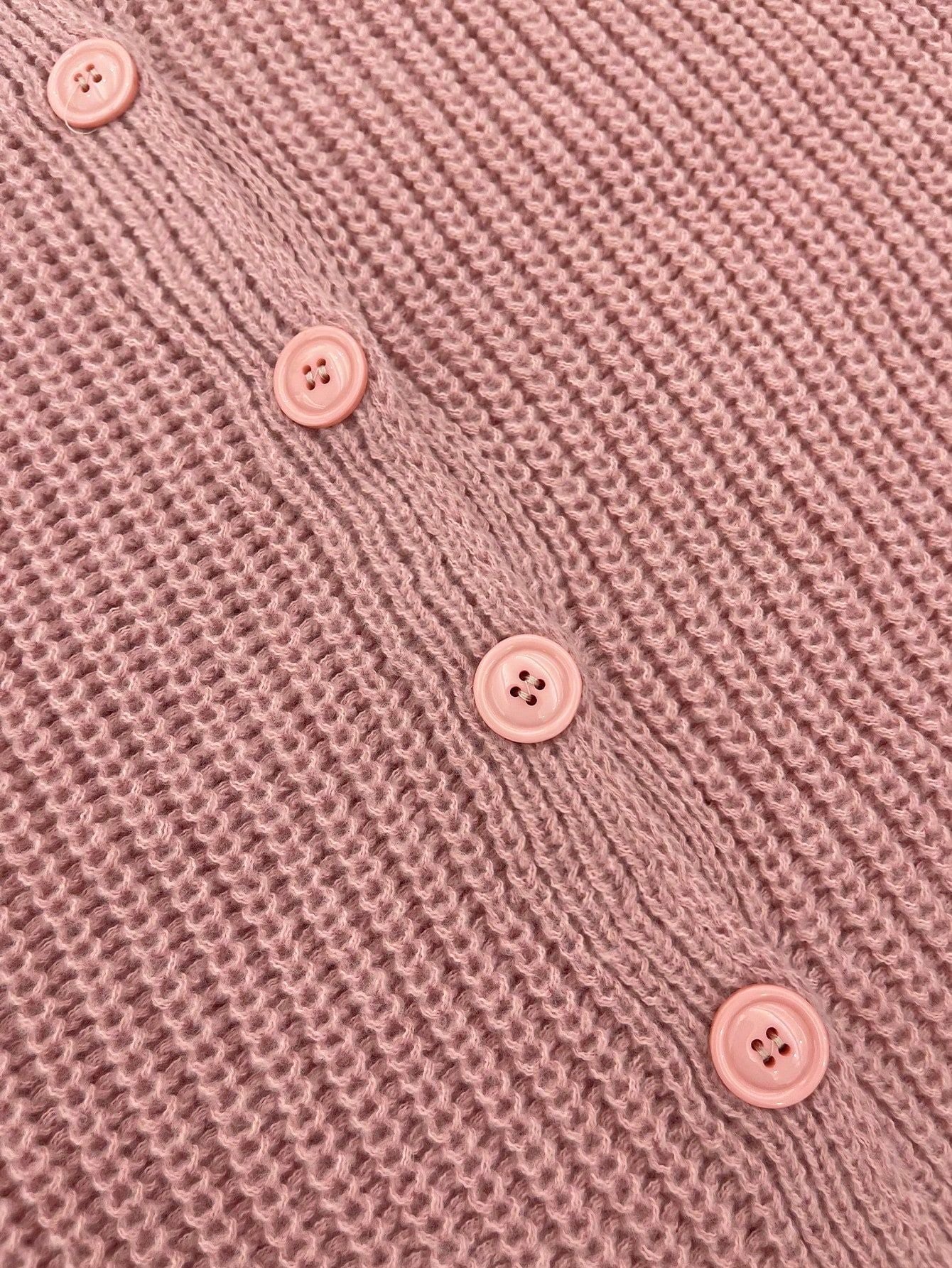 Cozy Chunky Knit Button Up Cardigan