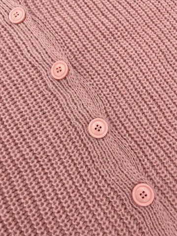 Cozy Chunky Knit Button Up Cardigan