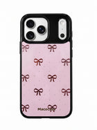 Pink Bow Pattern Phone Case