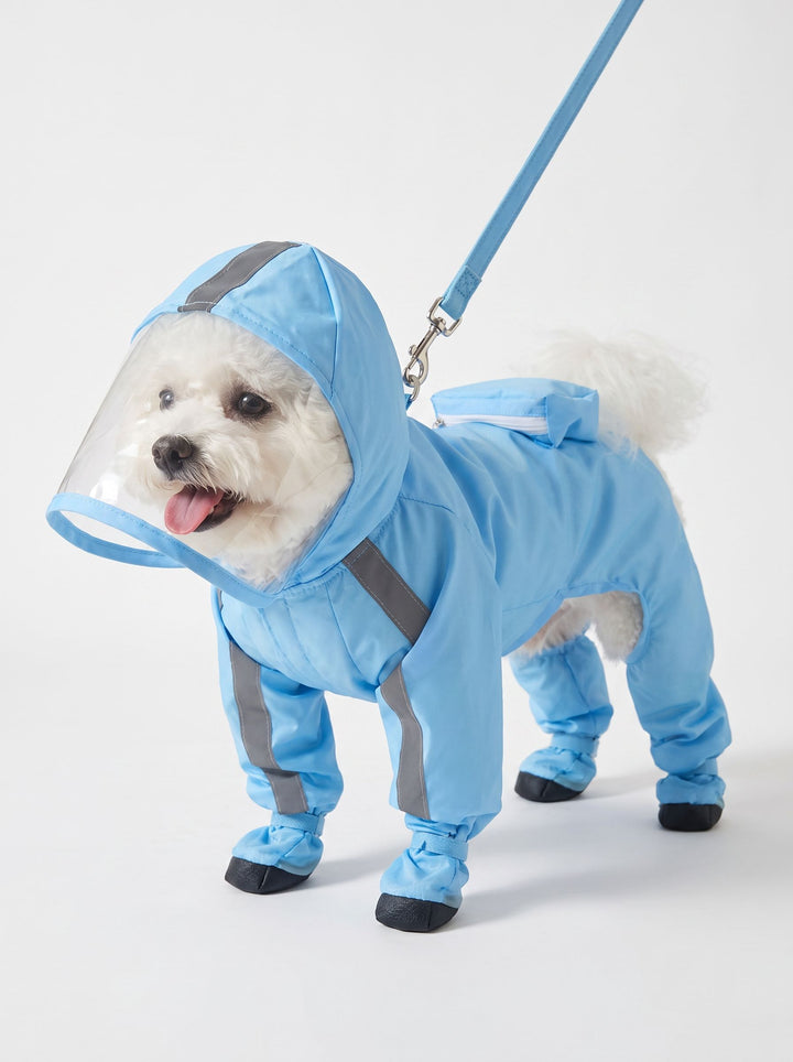 Waterproof Full Body Dog Raincoat