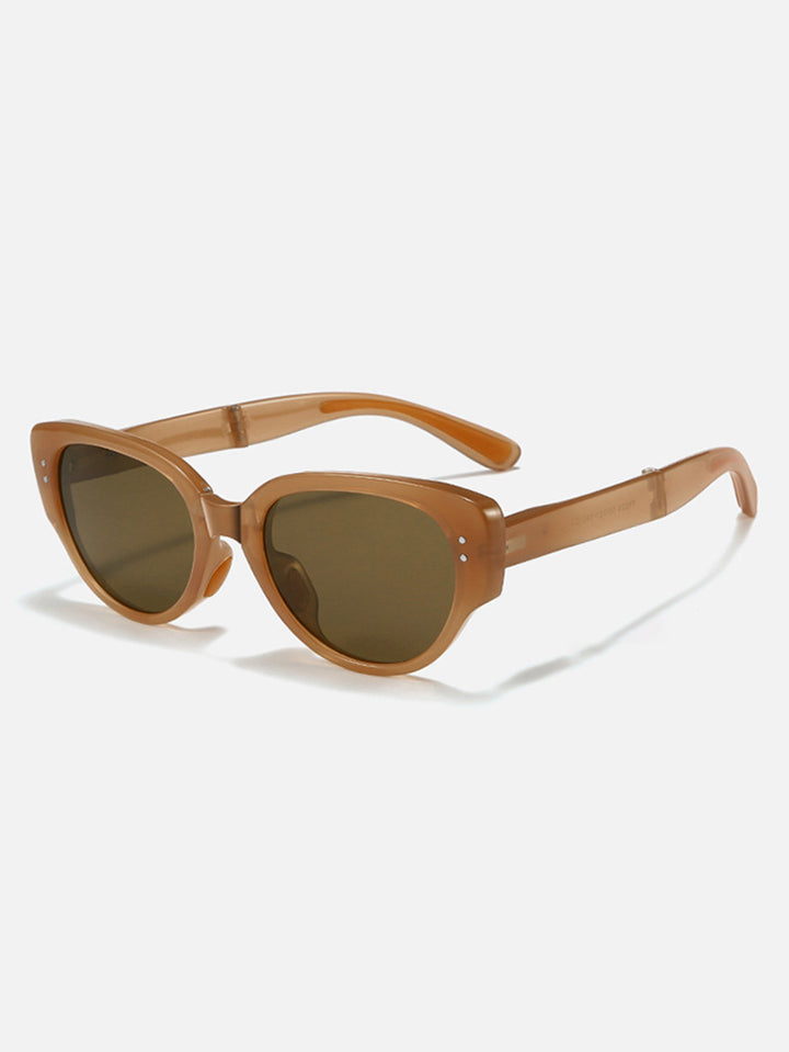 Foldable Polarized UV Protection Cat Eye Sunglasses