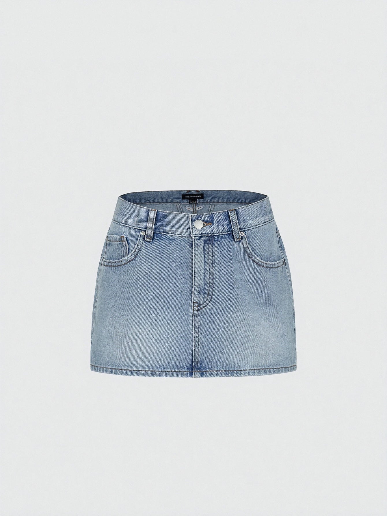 Denim Mini Skirts