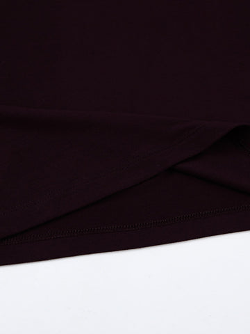 Elegant Off Shoulder Waist Tie T Shirt