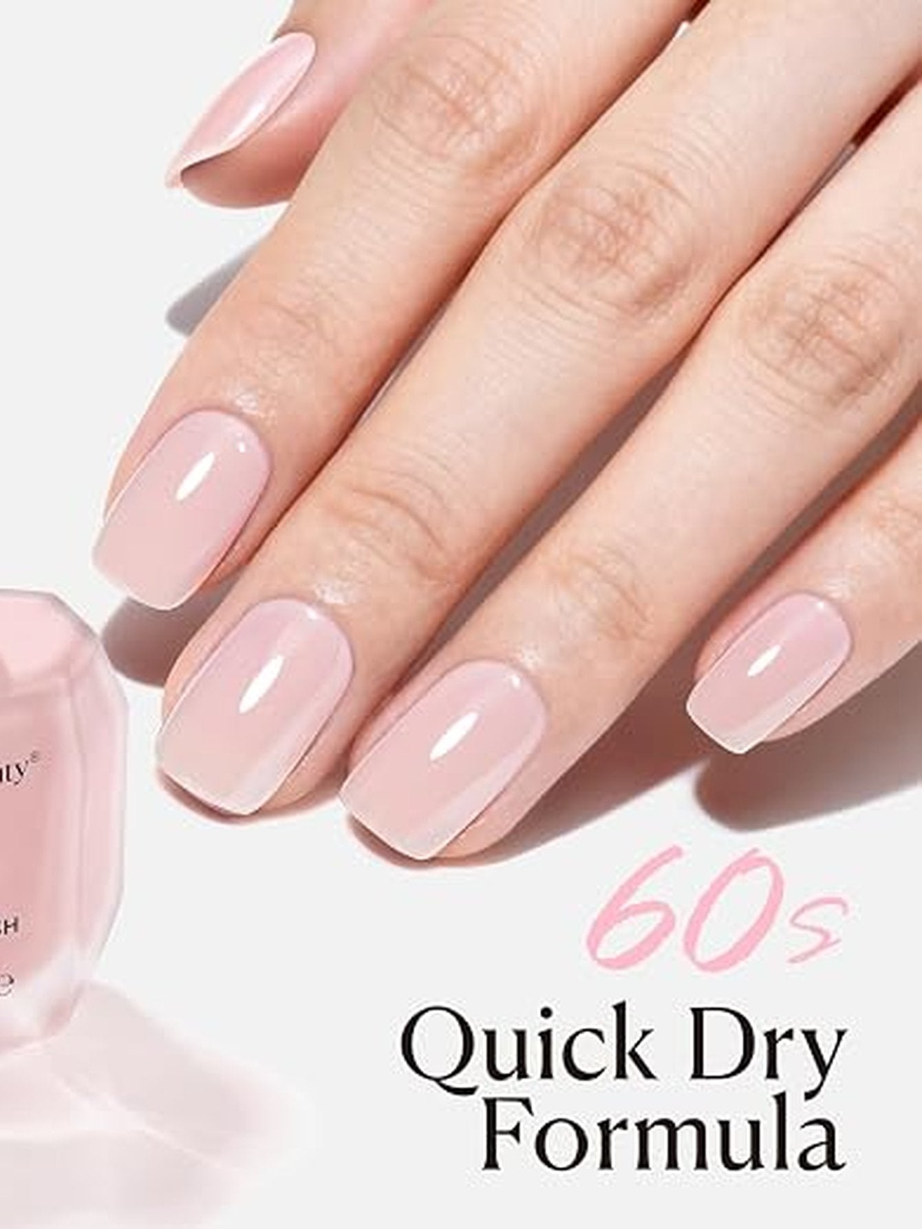 Sheer Nude Natural Finish Nail Polish