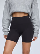 High Waisted Seamless Yoga Shorts