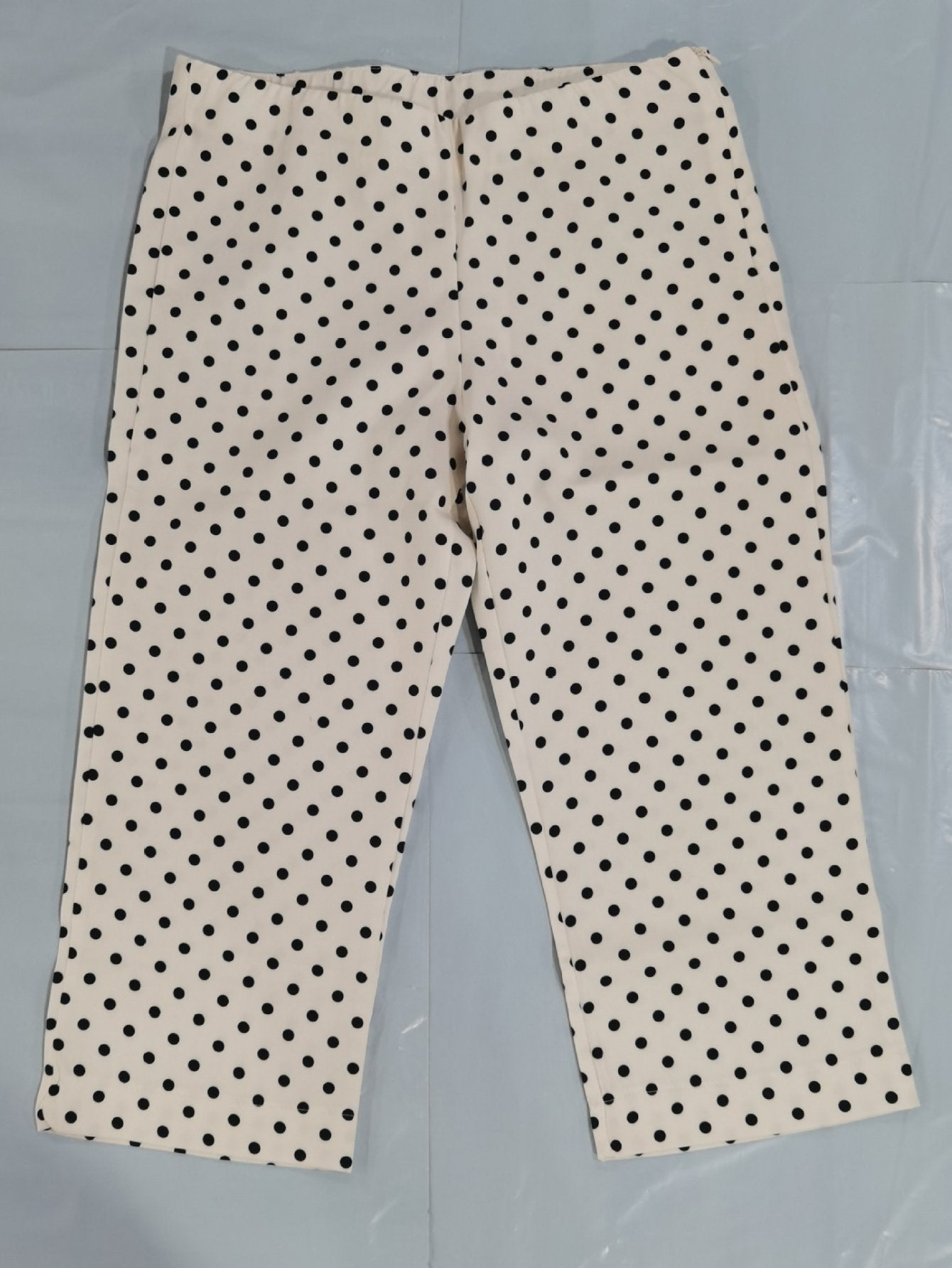 Polka Dot Belted Pants Set