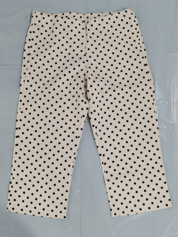 Polka Dot Belted Pants Set
