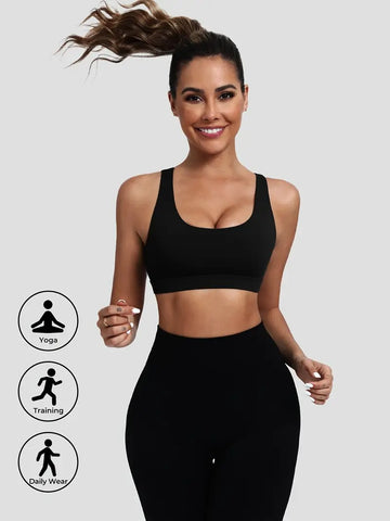 Strappy Back Supportive Yoga Tank