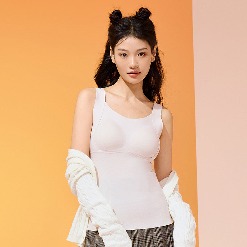 Seamless Padded Comfort Camisole Bra