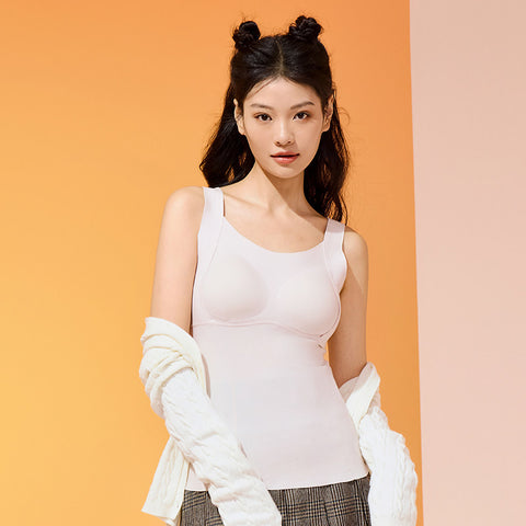 Seamless Padded Comfort Camisole Bra