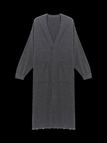 Soft Longline Open Front Cardigan