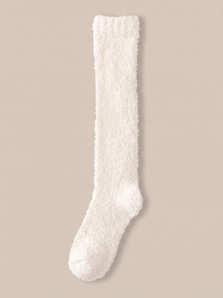 Cozy Fuzzy Knee High Socks