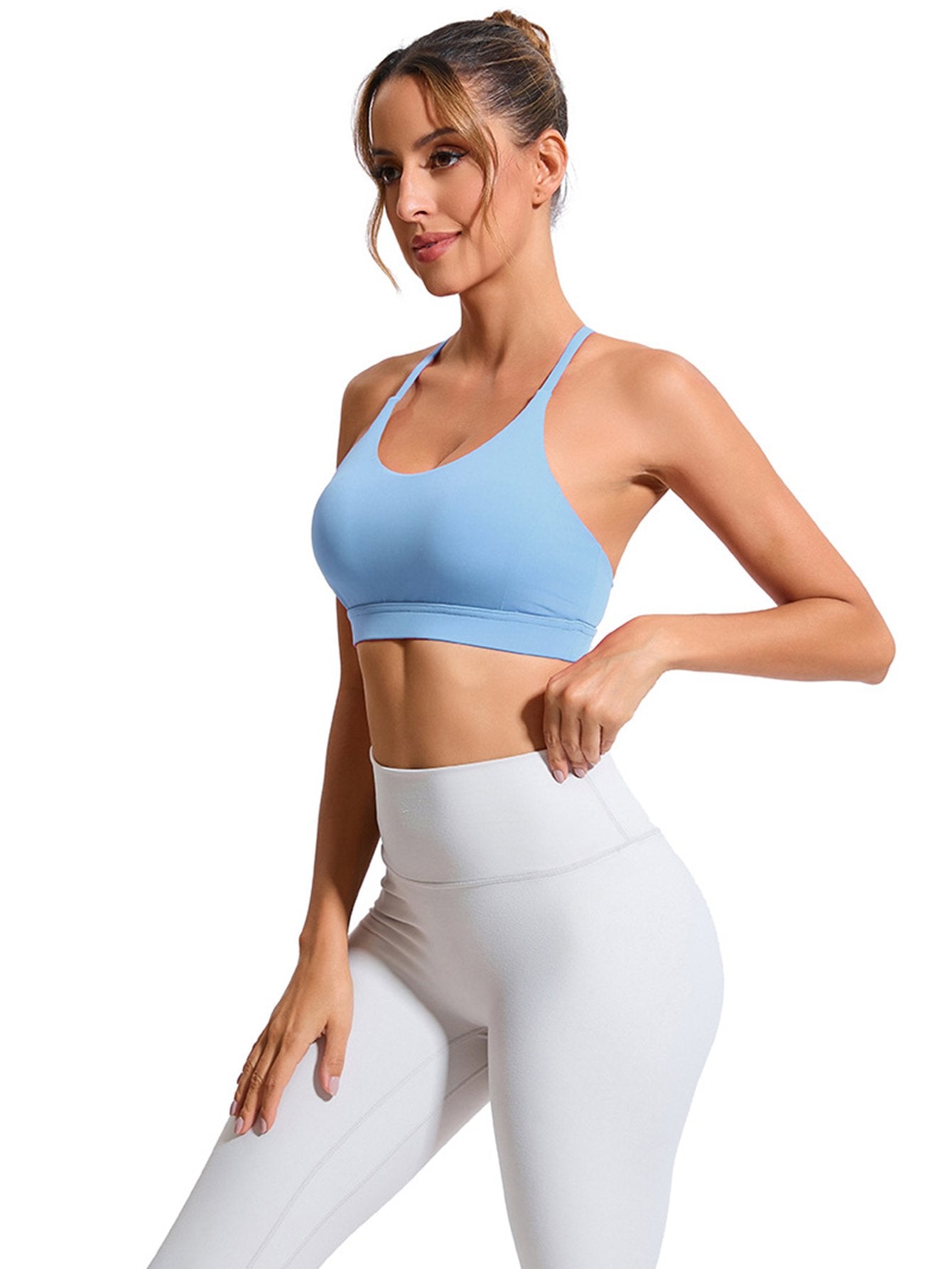 Breathable Strappy Back Yoga Tank Top