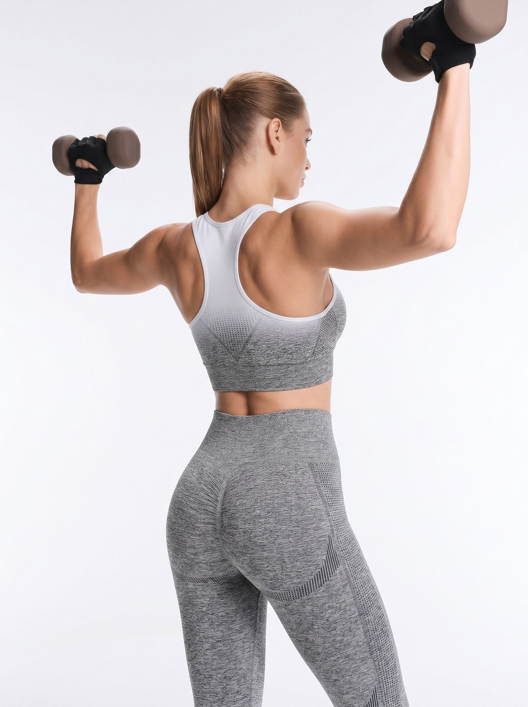 Seamless Ombre Racerback Yoga Tank