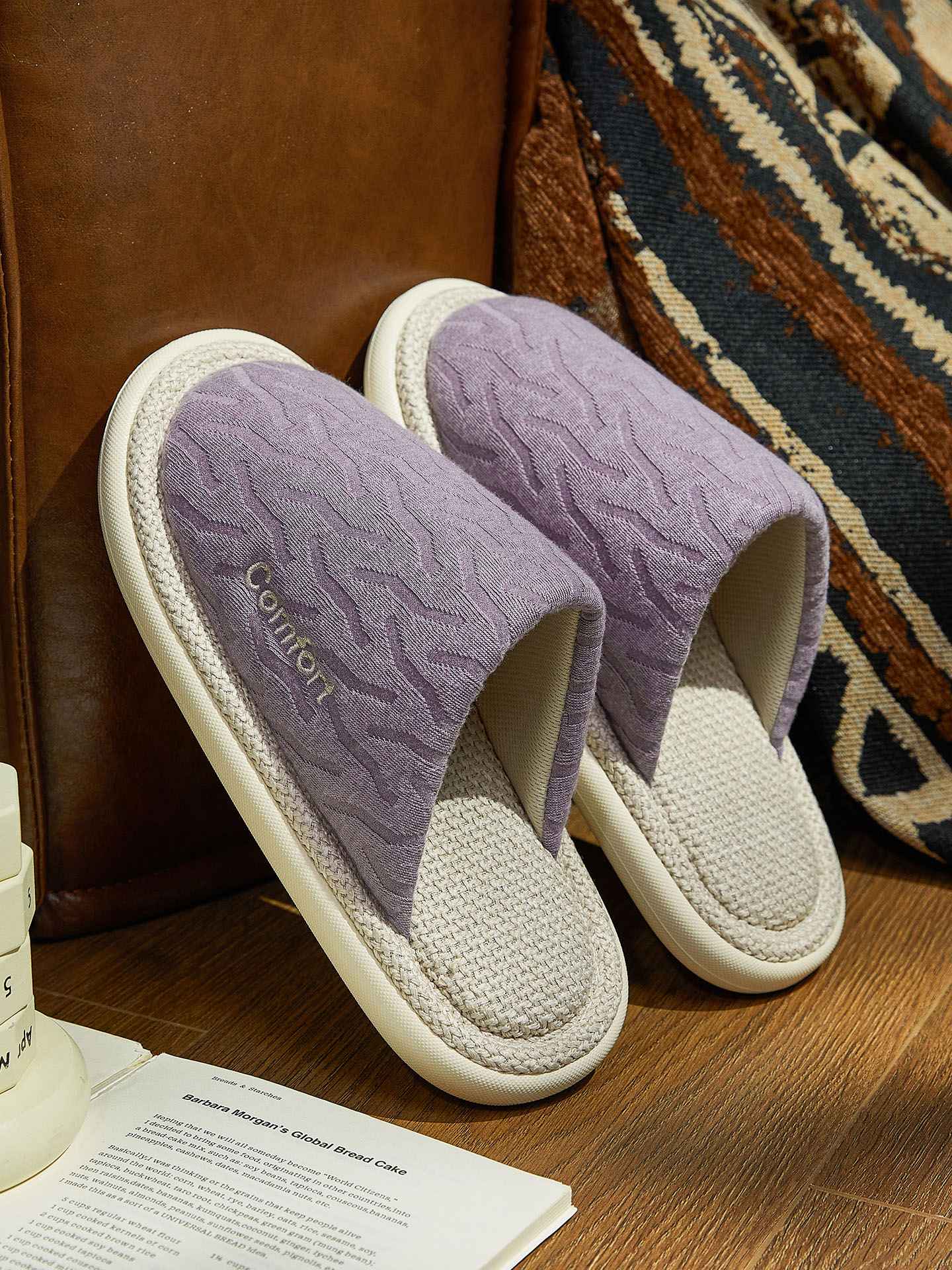 Cozy Soft Knit Indoor Slippers