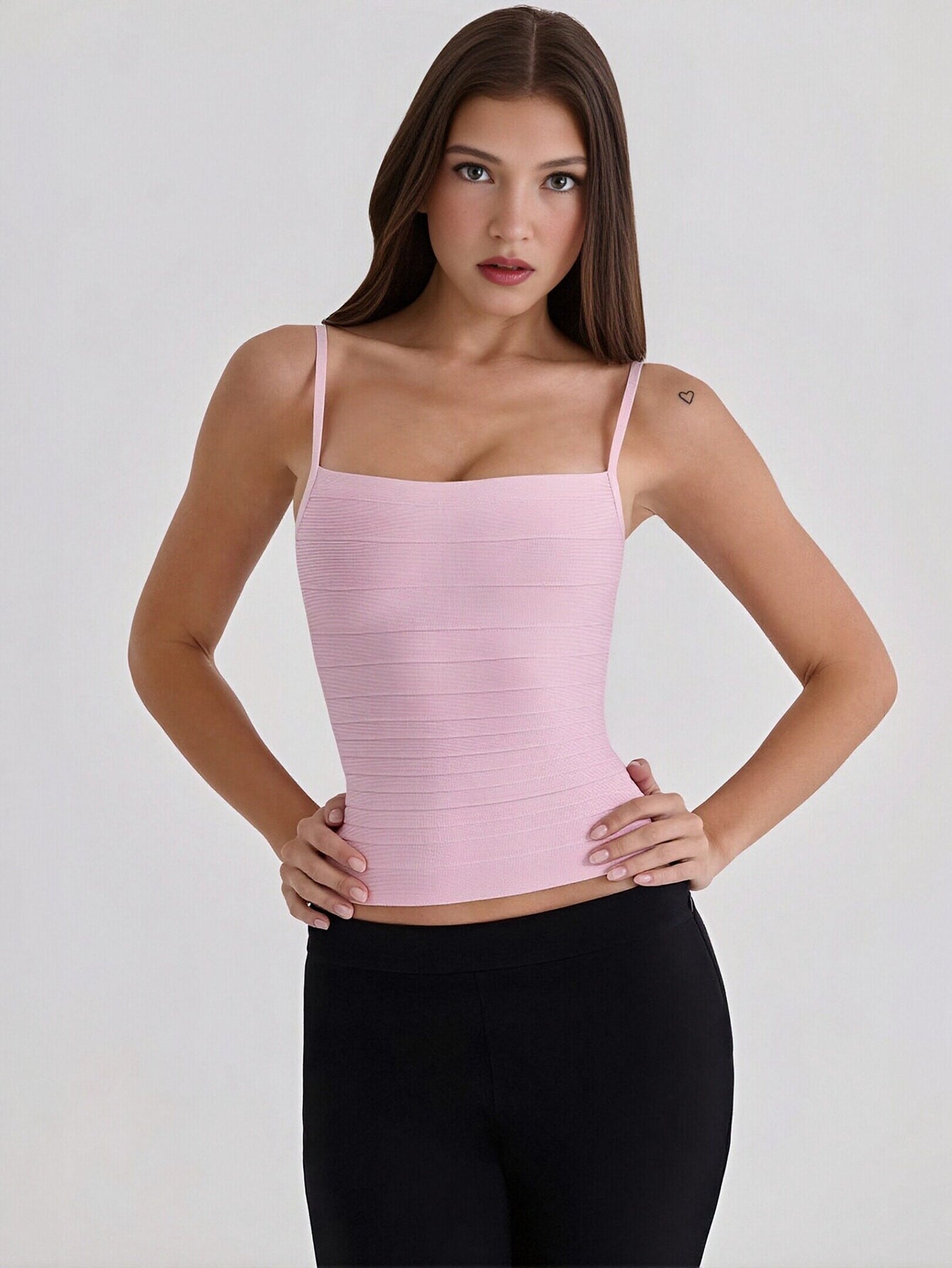 Spaghetti Straps Soft Stretch Camisole