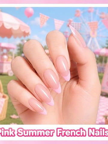 Hema Free Pink Gel Nail Polish