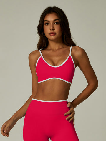 Seamless Ribbed High Support Workout Set