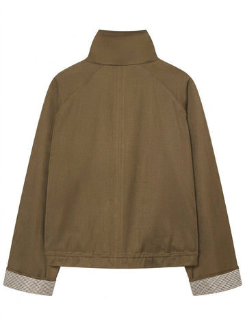 Classic Chic Collared Utility Jacket