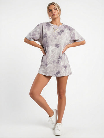 Maple Leaf Tie Dye T-Shirt