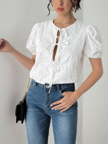 Puff Sleeve Sweet Blouse