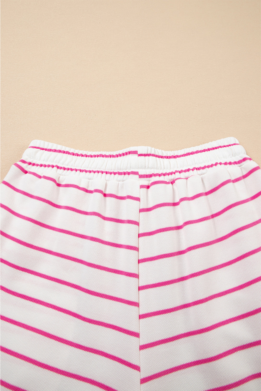 Striped Sleeveless Pants Set