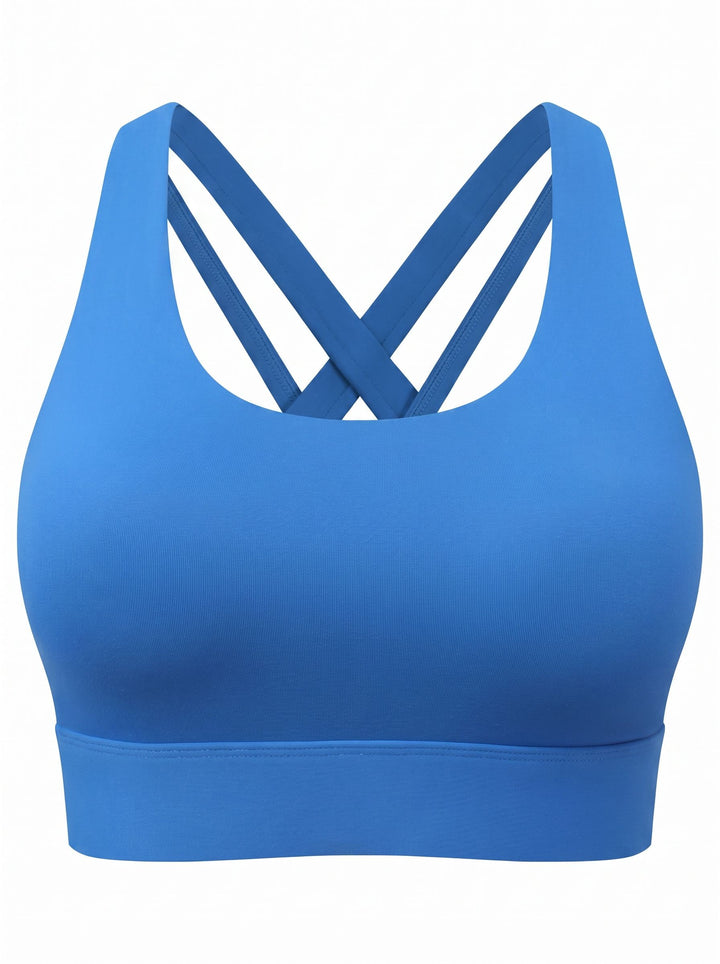 Sexy Crisscross Back Sports Bra
