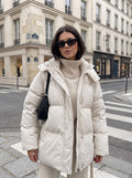 Oversized Puffer Hooded Winter Jacket