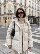 Oversized Puffer Hooded Winter Jacket