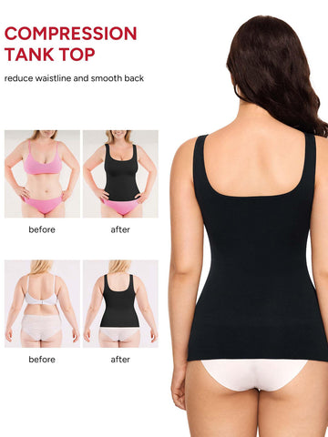 Seamless Tummy Control Shaping Tank
