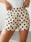 High Waisted Polka Dot Shorts
