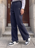 Cozy High Waisted Wide Leg Pants