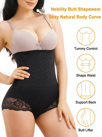 Seamless Tummy Control Shapewear Bodysuit