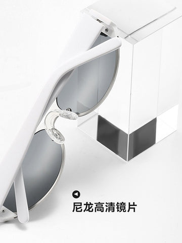 Handcrafted Premium Oval Sunglasses