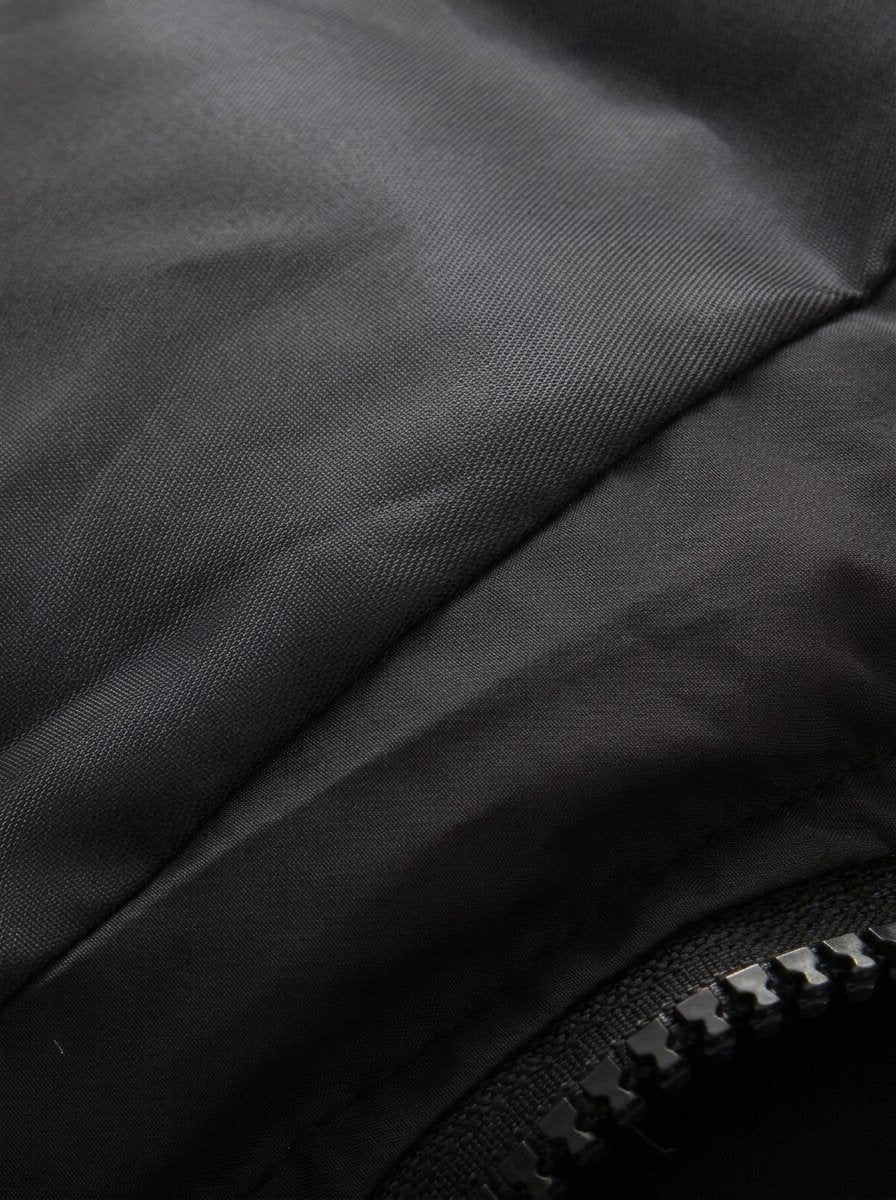 Cropped Stand Collar Puffer Jacket