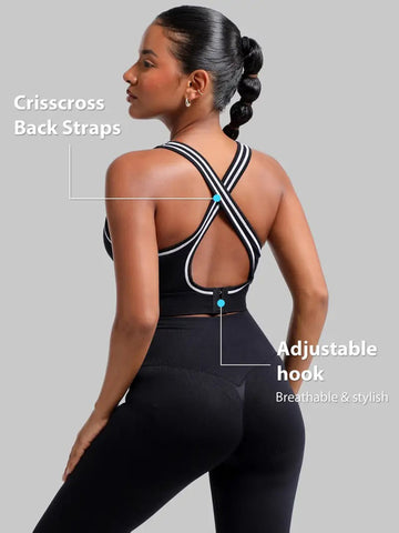 Crisscross Back Seamless Yoga Tank