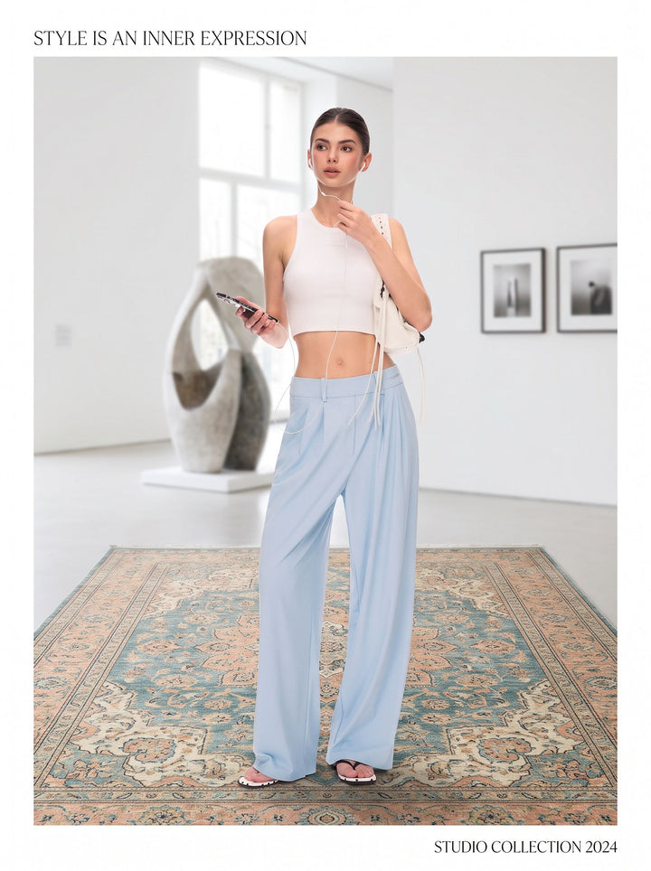 High Waisted Wide Leg Jeans