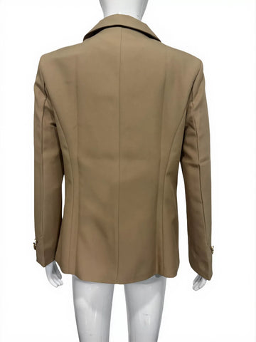 Tailored Slim Fit Single Button Blazer