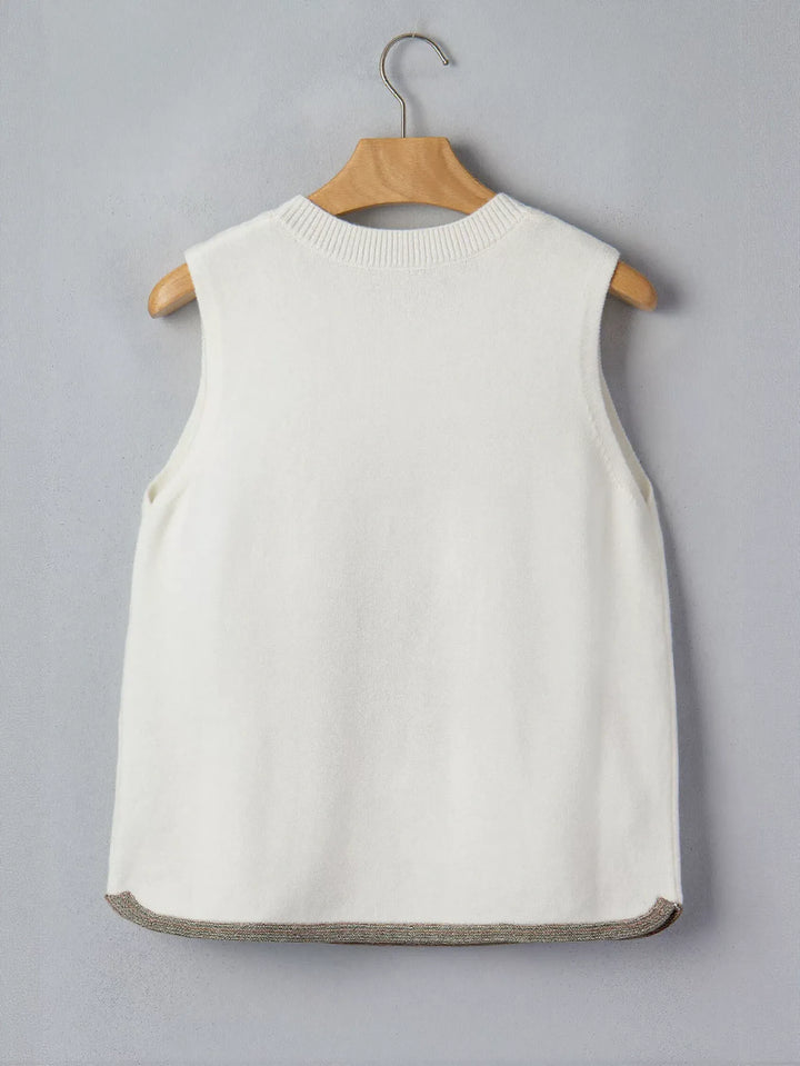 Graphic Desert Print Knit Tank Top