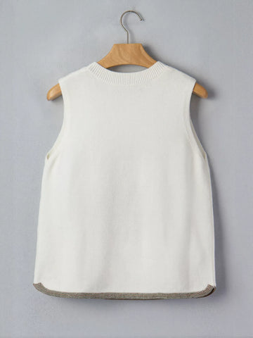 Graphic Desert Print Knit Tank Top