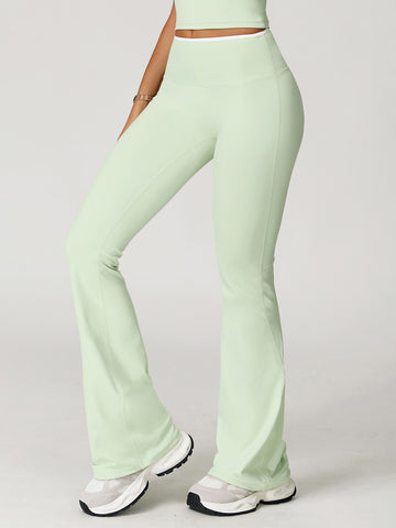 Seamless Stretchy Flare Yoga Leggings